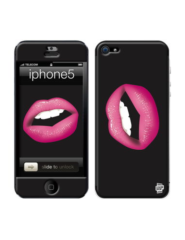 Skincover® iPhone 5 / 5S / 5SE - Lips Pink