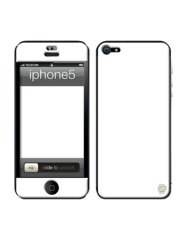 Skincover® iPhone 5 / 5S / 5SE - White