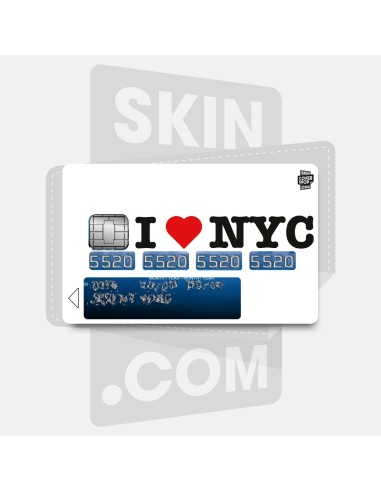 Skincard® I Love NYC White