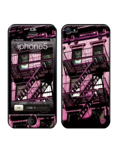 Skincover® iPhone 5 / 5S / 5SE - Ap'Art Pink By Paslier