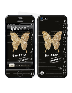 Skincover® iPhone 5 / 5S / 5SE - Butterfly Suspect By Paslier