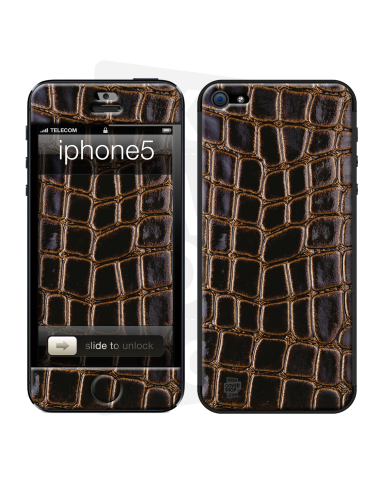 Skincover® iPhone 5 / 5S / 5SE - Crococuir