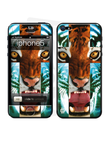 Skincover® iPhone 5 / 5S / 5SE - Tiger Cross