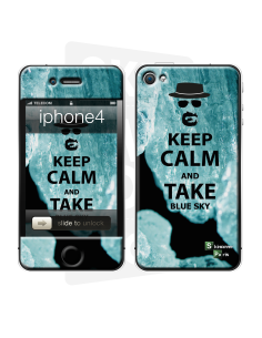 Skincover® iPhone 4/4S - Bluesky