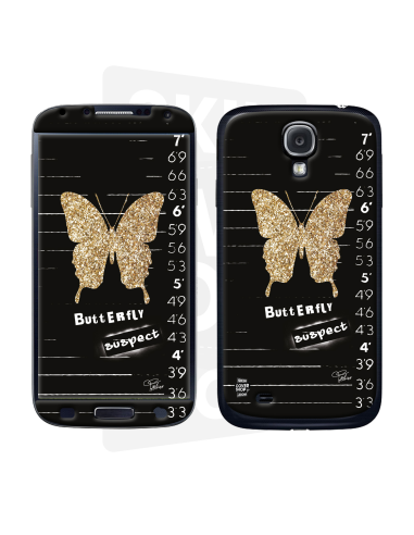 Skincover® Galaxy S4 - Butterfly Suspect By Paslier