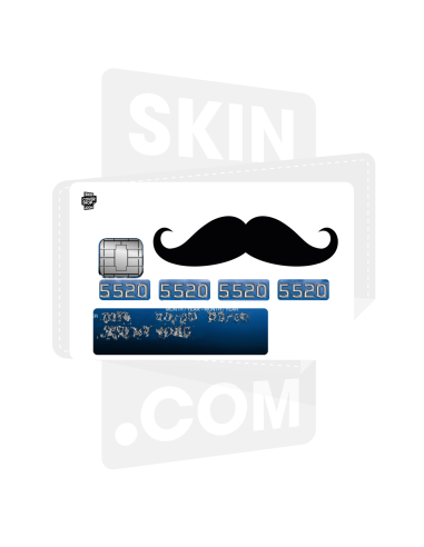 Skincard® Moustache B&W