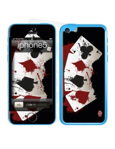 Skincover® iPhone 5C - 4 Aces