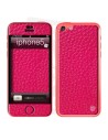 Skincover® iPhone 5C - Cuir Pink
