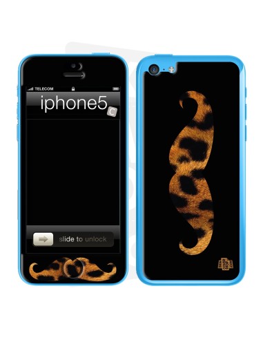 Skincover® iPhone 5C - Leo Stache