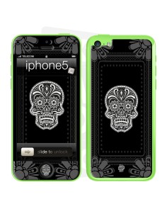 Skincover® iPhone 5C - Skull & Flower