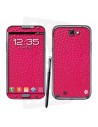 Skincover® Galaxy Note 2 - Cuir Pink
