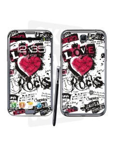 Skincover® Galaxy Note 2 - Love & Rock