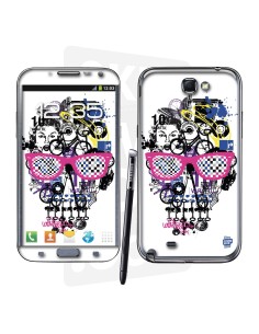 Skincover® Galaxy Note 2 - Skull & Art