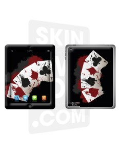 Skincover® Nouvel iPad / iPad 2 - 4 Aces