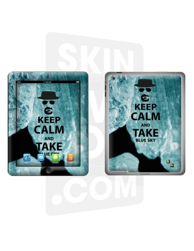 Skincover® Nouvel iPad / iPad 2 - Bluesky