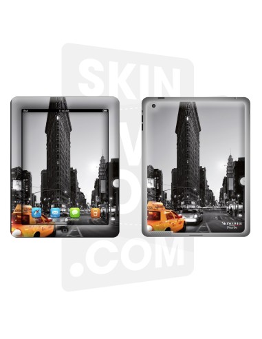 Skincover® Nouvel iPad / iPad 2 - Taxi NYC By Paslier