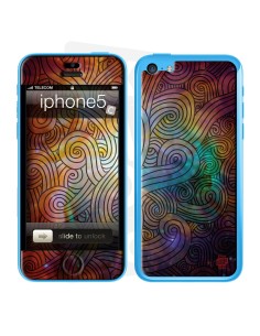 Skincover® iPhone 5C - Wave Colors