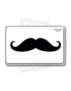 Skincover® MacBook 13" - Moustache B&W