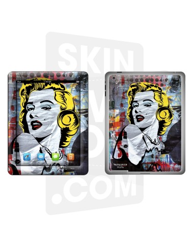 Skincover® Nouvel iPad / iPad 2 - Marilyn By Paslier