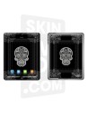 Skincover® Nouvel iPad / iPad 2 - Skull & Flower