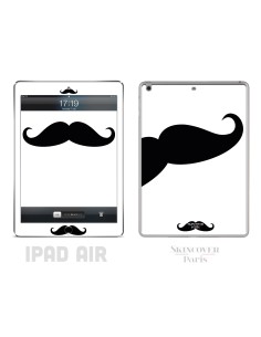 Skincover® iPad Air - Moustache White
