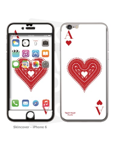 Skincover® iPhone 6/6S - Ace of Heart