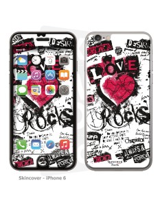 Skincover® iPhone 6/6S - Love & Rock