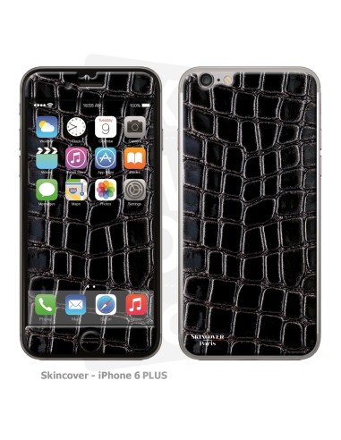 Skincover® iPhone 6/6S Plus - Cuir Black
