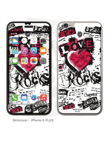 Skincover® iPhone 6/6S Plus - Love & Rock