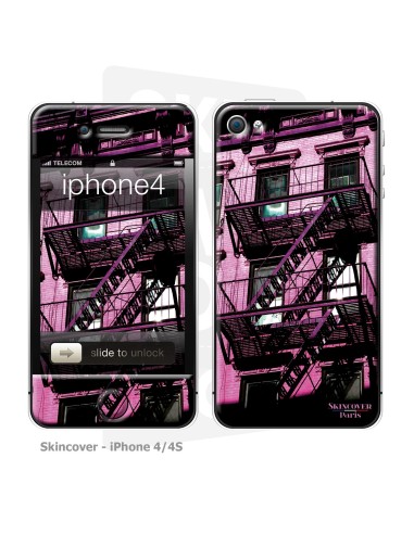 Skincover® iPhone 4/4S - Ap'Art Pink By Paslier