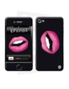 Skincover® iPhone 4/4S - Lips Pink