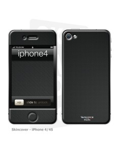 Skincover® iPhone 4/4S - Carbon