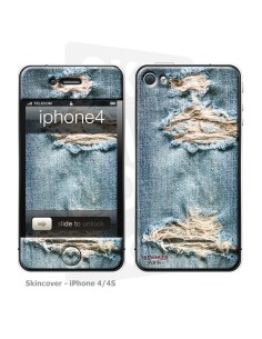 Skincover® iPhone 4/4S - Blue Jeans