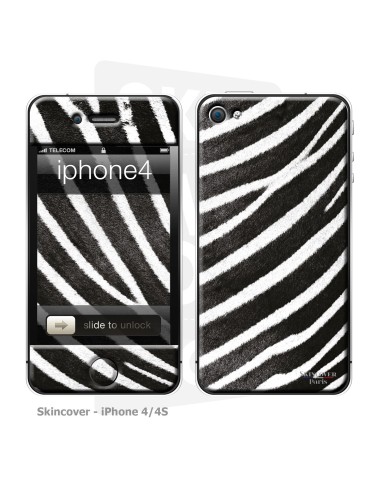 Skincover® iPhone 4/4S - Zebre
