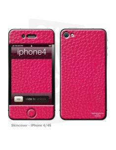 Skincover® iPhone 4/4S - Cuir Pink