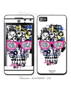 Skincover® Blackberry Z10 - Skull & Art