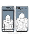 Skincover® Blackberry Z10 - Wize Men by Wize x Ope
