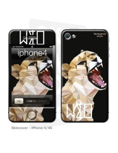 Skincover® iPhone 4/4S - Wild Life Tiger By Wize x Ope