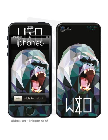 Skincover® Iphone 5/5S - Wild Life Gorilla By Wize x Ope