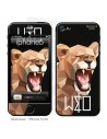 Skincover® Iphone 5/5S - Wild Life Lion By Wize x Ope