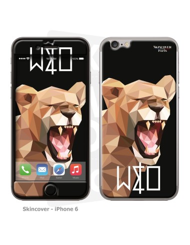 Skincover® IPhone 6 - Wild Life Lion By Wize x Ope