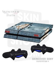 Skincover® Sony Playstation 4 - PS4 - Blue Jeans