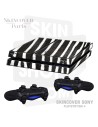 Skincover® Sony Playstation 4 - PS4 - Zebre