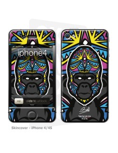 Skincover® iPhone 4-4S - Gorille By Baro Sarre