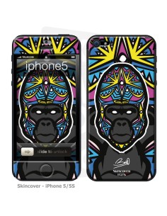 Skincover® iPhone 5-5S - Gorille By Baro Sarre