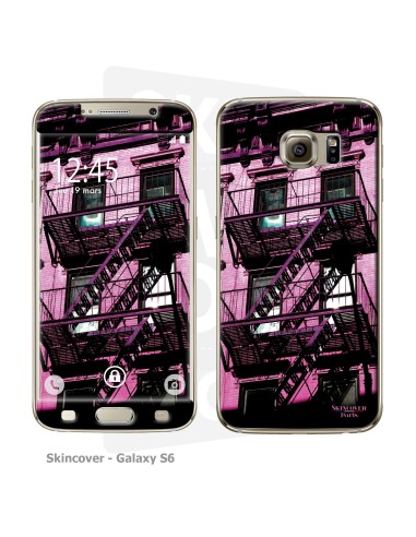 Skincover® Galaxy S6 - Appart Pink By Paslier