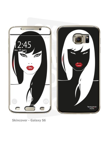 Skincover® Galaxy S6 - Black Swan