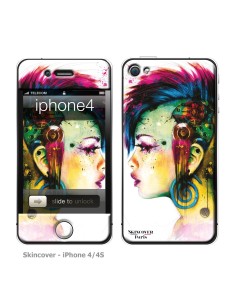 Skincover® iPhone 4/4S - Cyber Punk By P.Murciano