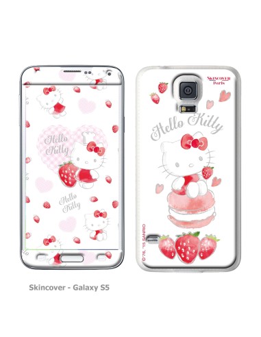 Skincover® Galaxy S5 - Fraise By Hello Kitty
