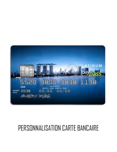 Skincard - Sticker Carte Bancaire Personnalisé